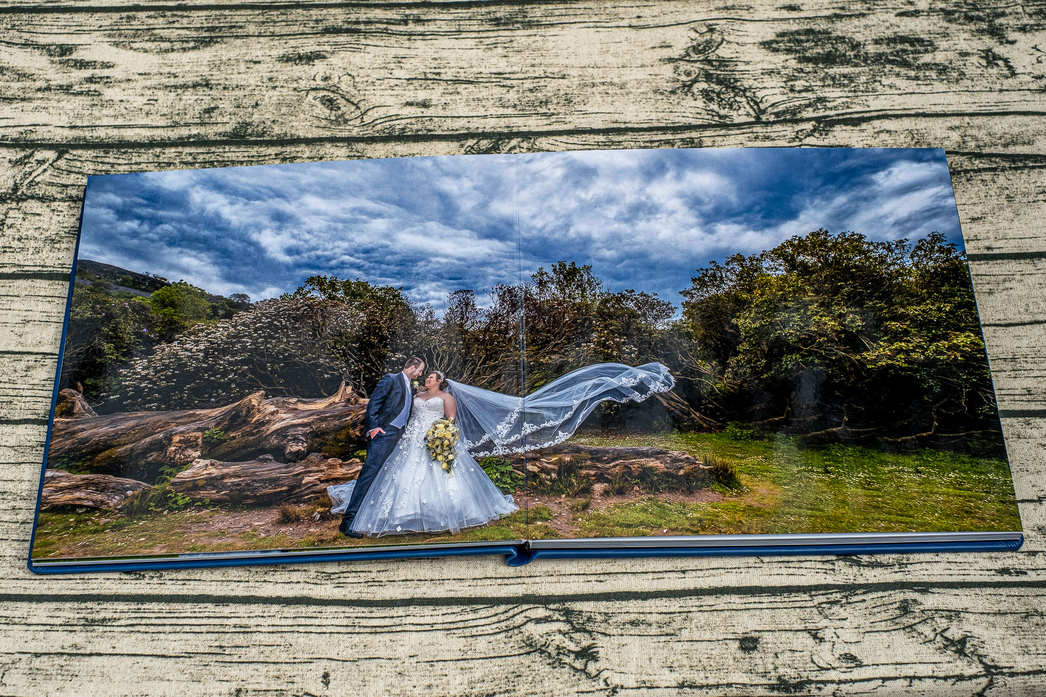 Wedding Photography UK Wide 5 Reasons Why wedding Albums are Important. 69 Wedding Photography UK Wide 0006 APMc Front Page Criag y Nos Castle Wedding Album AM51215