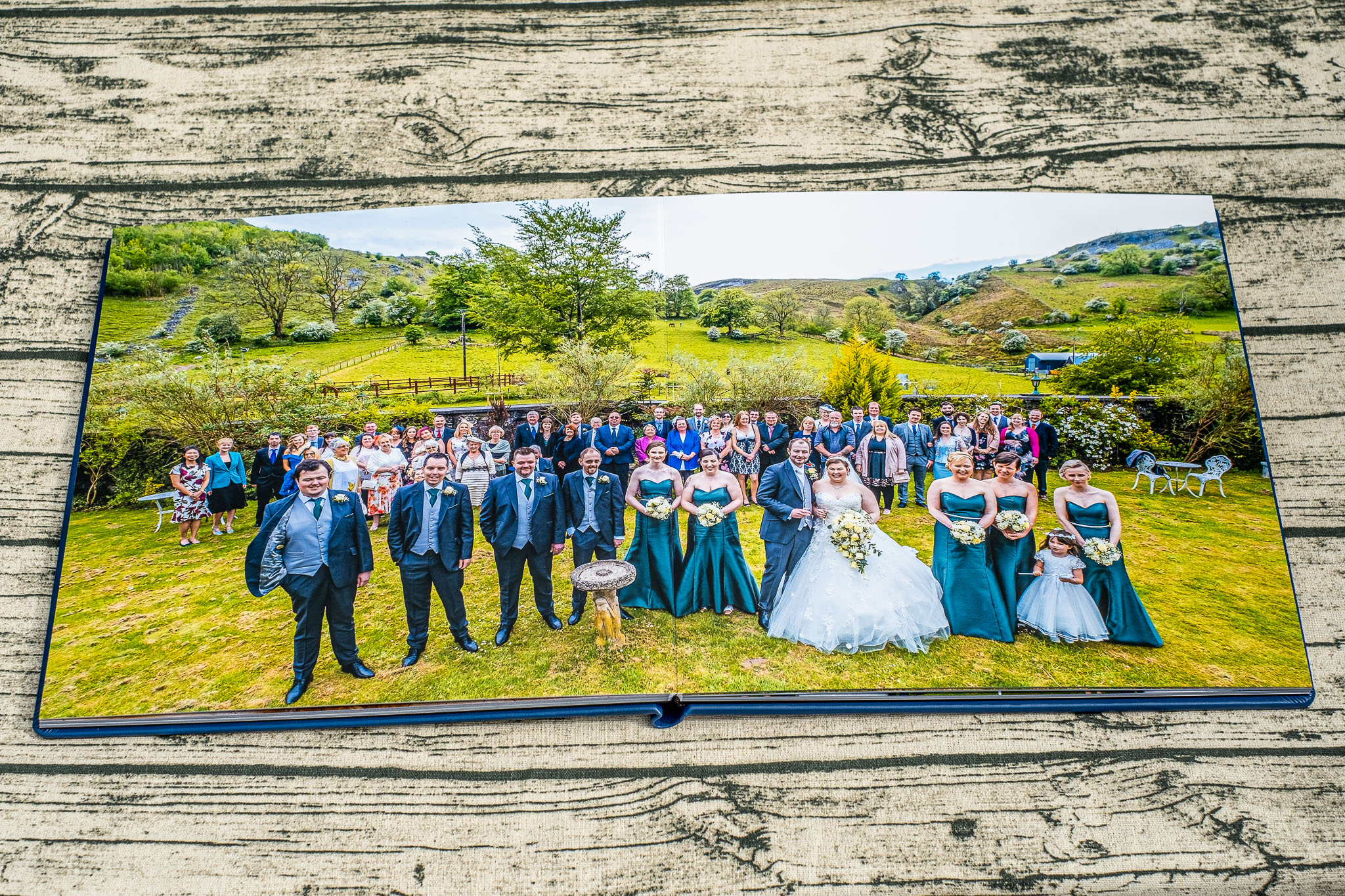 Wedding Photography UK Wide 5 Reasons Why wedding Albums are Important. 71 Wedding Photography UK Wide 0009 APMc Front Page Criag y Nos Castle Wedding Album AM51218