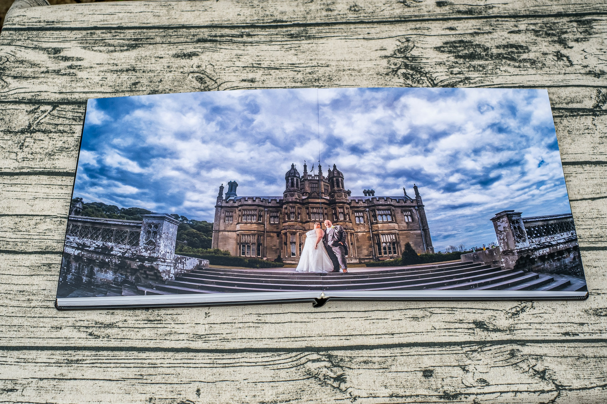 Wedding Photography UK Wide 5 Reasons Why wedding Albums are Important. 47 Wedding Photography UK Wide 0017 APMc Front Page Margam Park Wedding Album AM51204