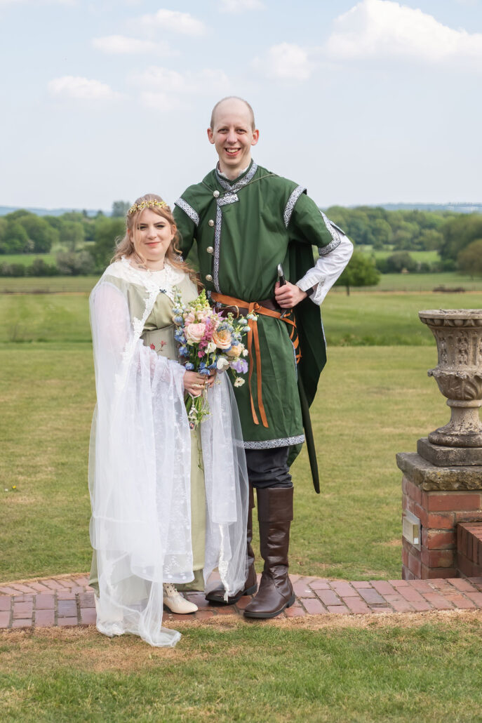 Wedding Photography UK Wide 0090 LARP Cosplay wedding at Micklefield Hall