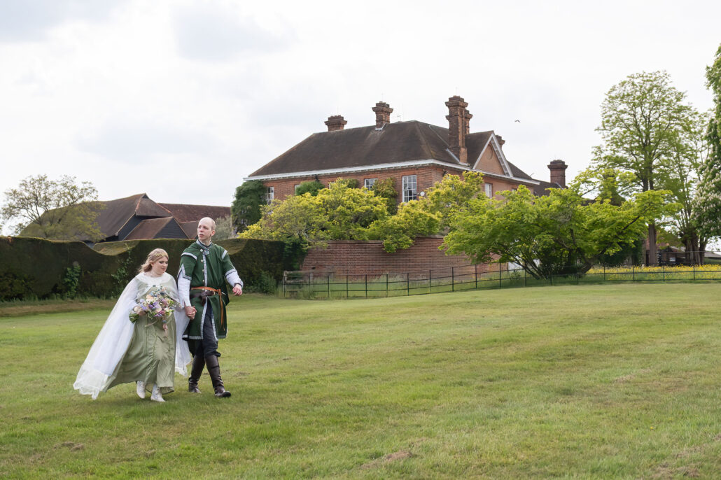Wedding Photography UK Wide 0091 LARP Cosplay wedding at Micklefield Hall