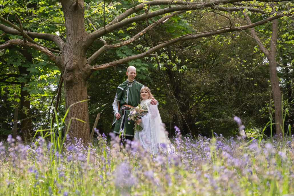 Wedding Photography UK Wide 0092 LARP Cosplay wedding at Micklefield Hall