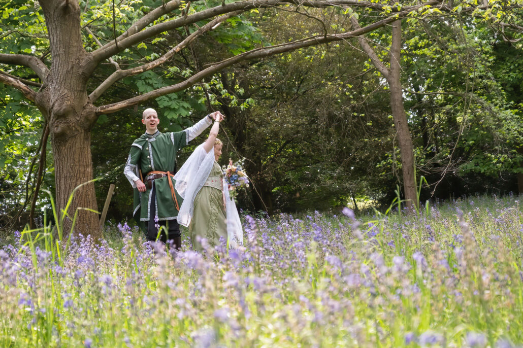 Wedding Photography UK Wide 0094 LARP Cosplay wedding at Micklefield Hall