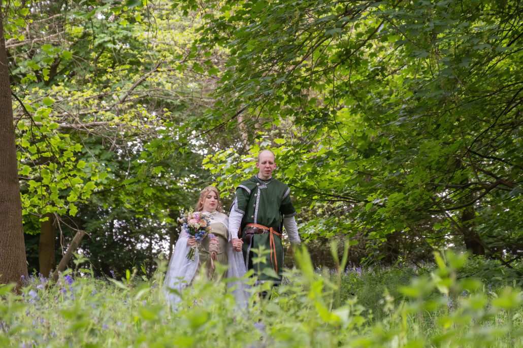 Wedding Photography UK Wide 0098 LARP Cosplay wedding at Micklefield Hall