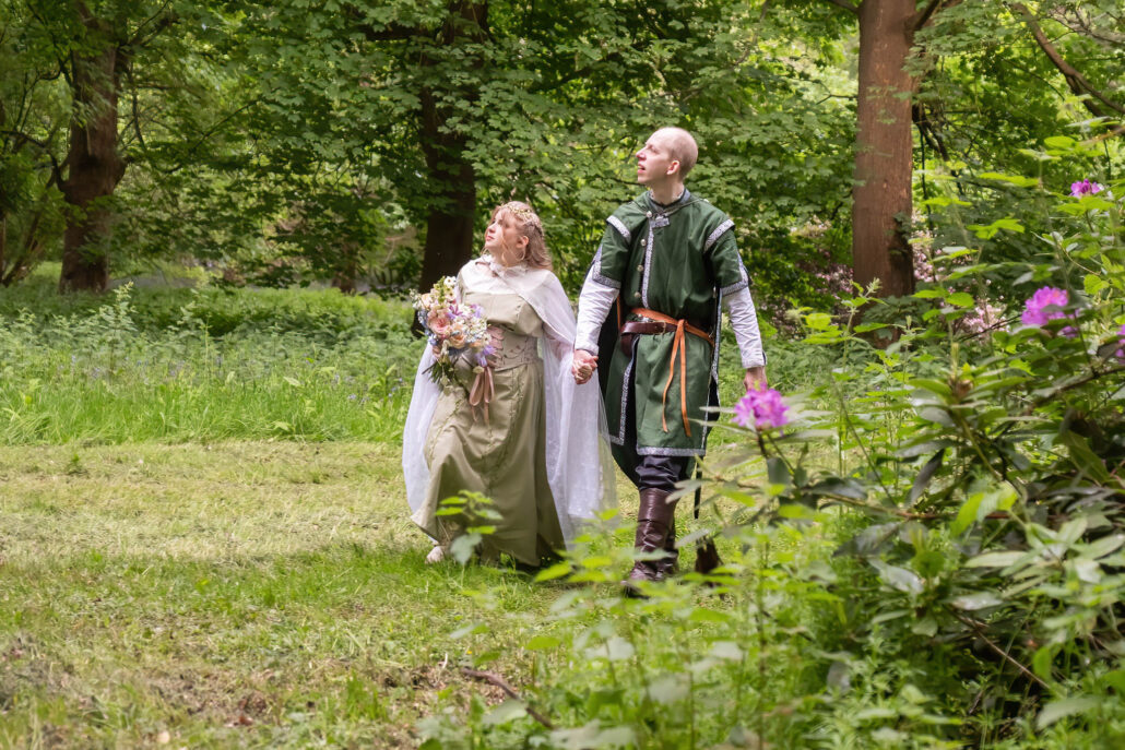 Wedding Photography UK Wide 0099 LARP Cosplay wedding at Micklefield Hall