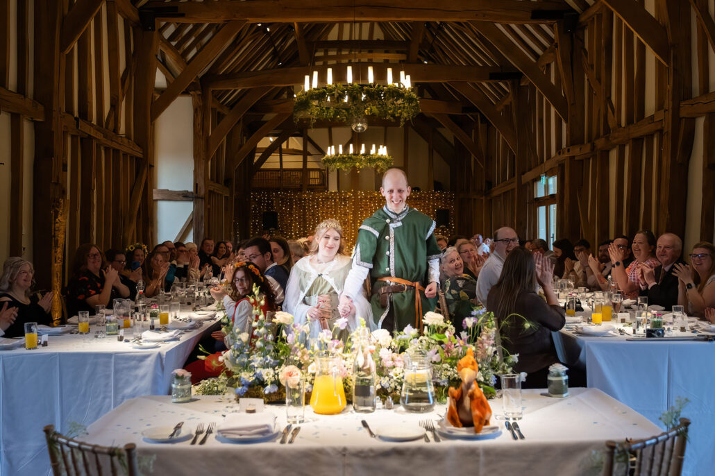 Wedding Photography UK Wide 0105 LARP Cosplay wedding at Micklefield Hall