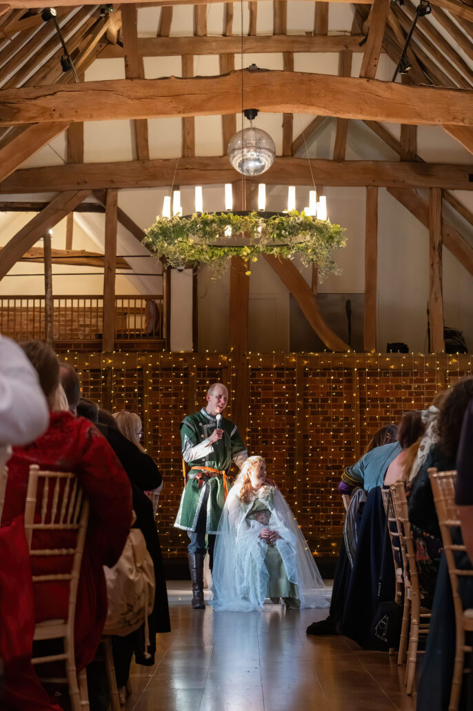 Wedding Photography UK Wide 0112 LARP Cosplay wedding at Micklefield Hall