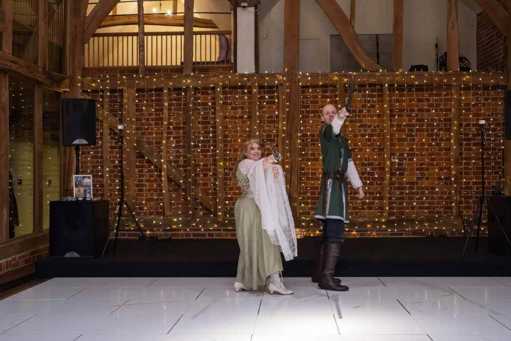 Wedding Photography UK Wide 0115 LARP Cosplay wedding at Micklefield Hall