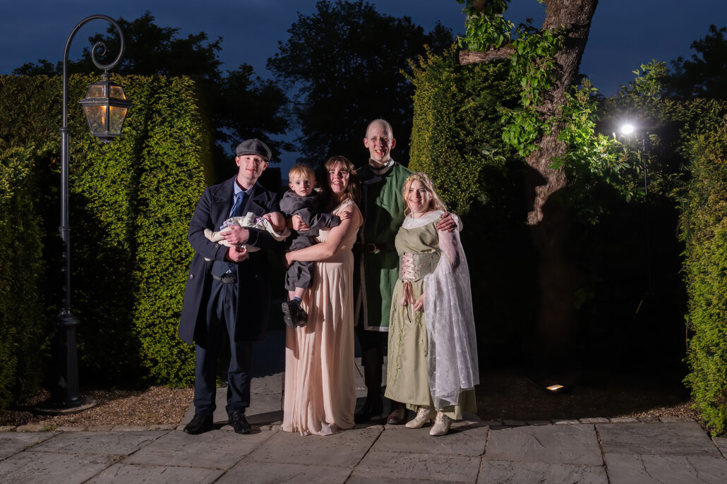Wedding Photography UK Wide 0122 LARP Cosplay wedding at Micklefield Hall