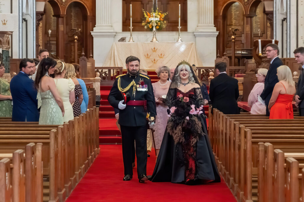 Wedding Photography UK Wide Goth Wedding at Sandhurst Military College 13 Wedding Photography UK Wide 061 Goth wedding at Sandhurst Royal Military Academy